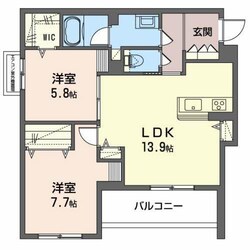 シャーメゾン　トレフルの物件間取画像